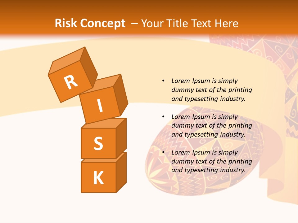 Red Yellow Ukraine PowerPoint Template