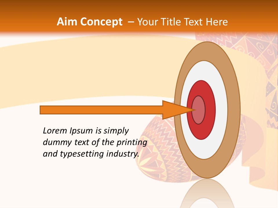 Red Yellow Ukraine PowerPoint Template