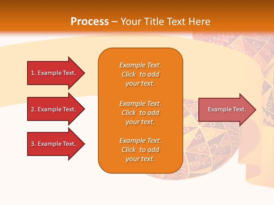 Red Yellow Ukraine PowerPoint Template