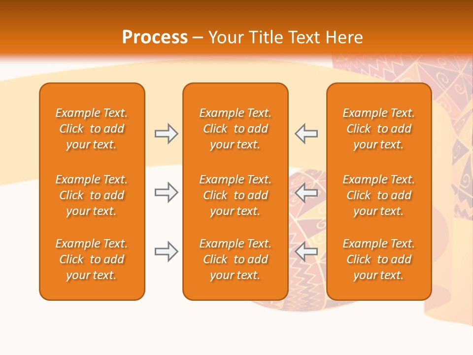 Red Yellow Ukraine PowerPoint Template