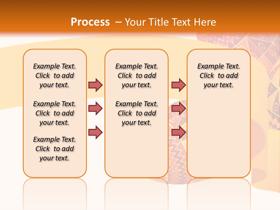 Red Yellow Ukraine PowerPoint Template
