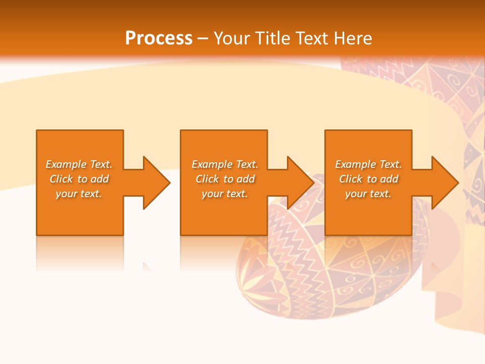 Red Yellow Ukraine PowerPoint Template