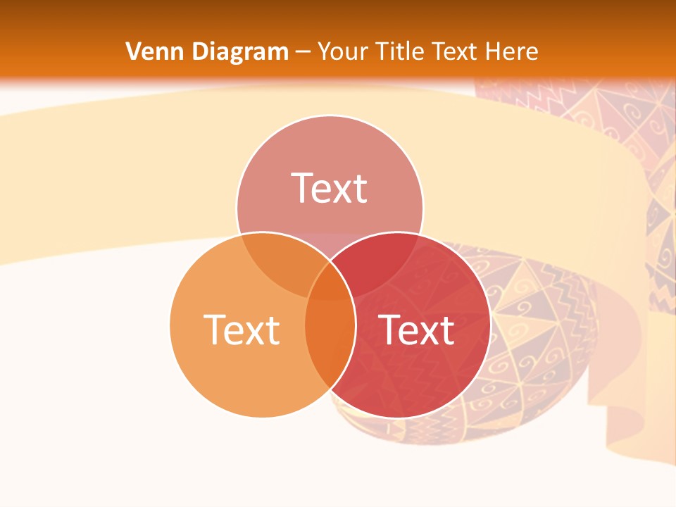 Red Yellow Ukraine PowerPoint Template