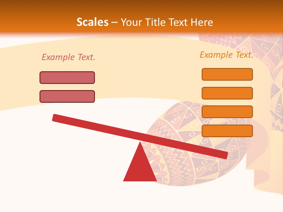Red Yellow Ukraine PowerPoint Template