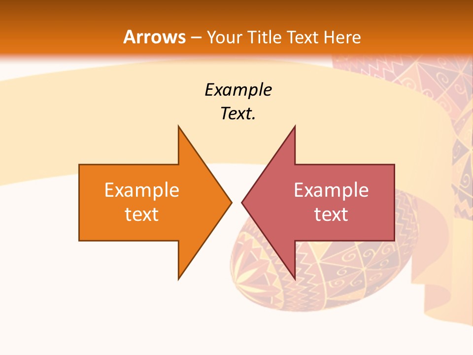 Red Yellow Ukraine PowerPoint Template