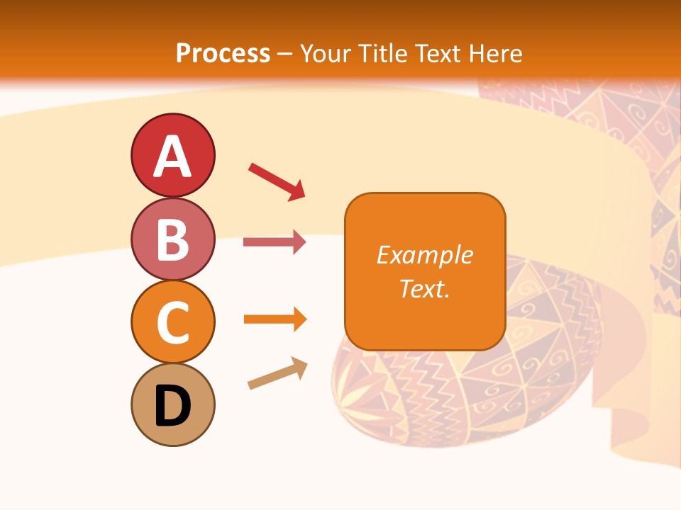 Red Yellow Ukraine PowerPoint Template