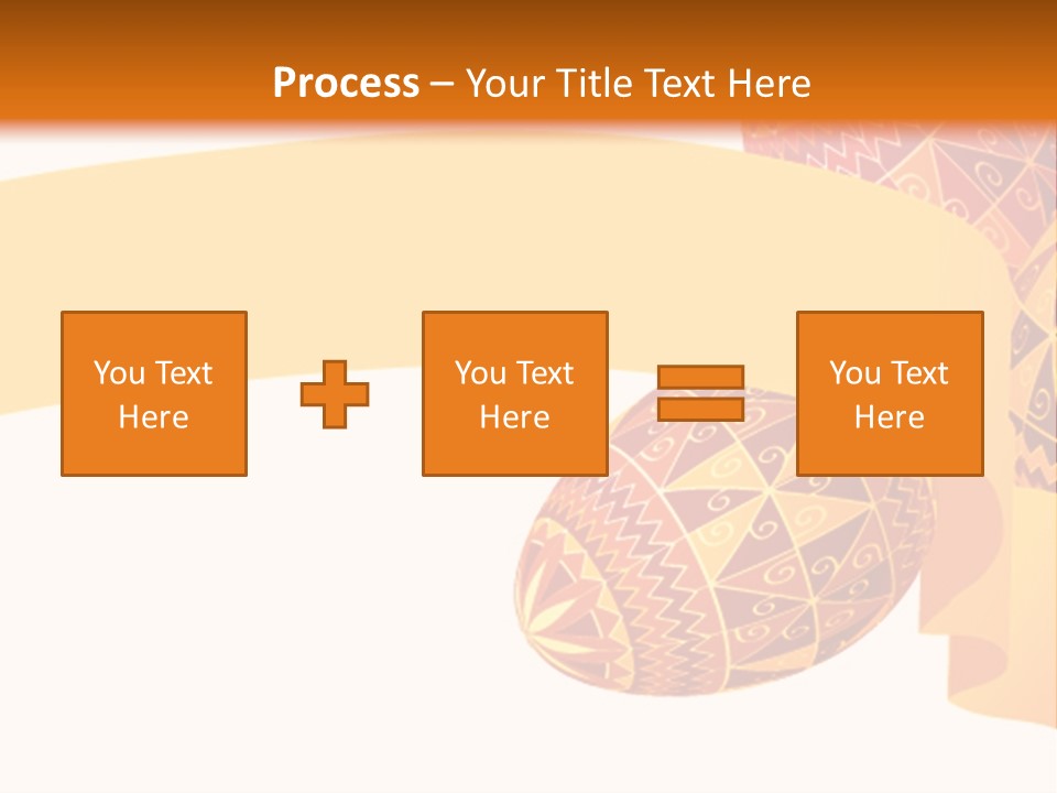 Red Yellow Ukraine PowerPoint Template