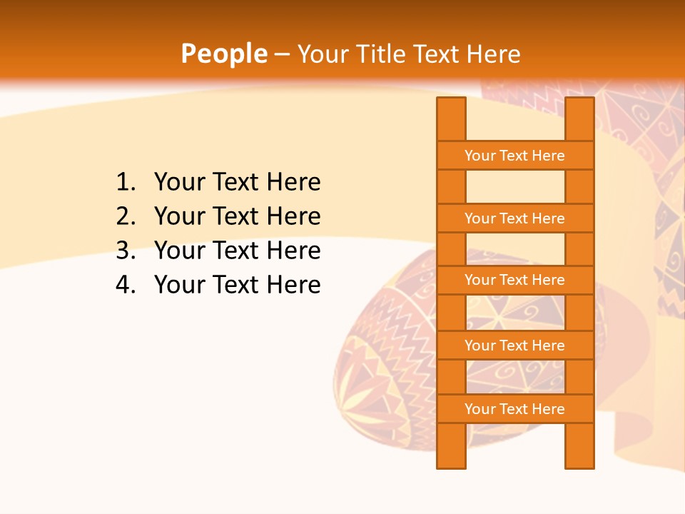 Red Yellow Ukraine PowerPoint Template