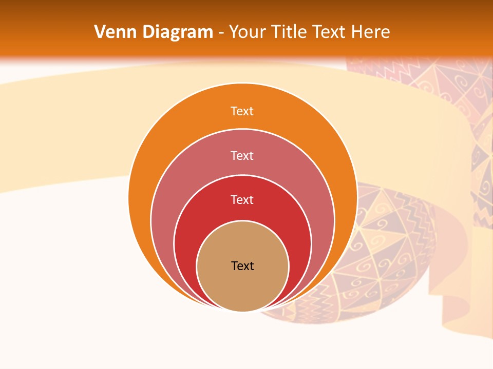 Red Yellow Ukraine PowerPoint Template