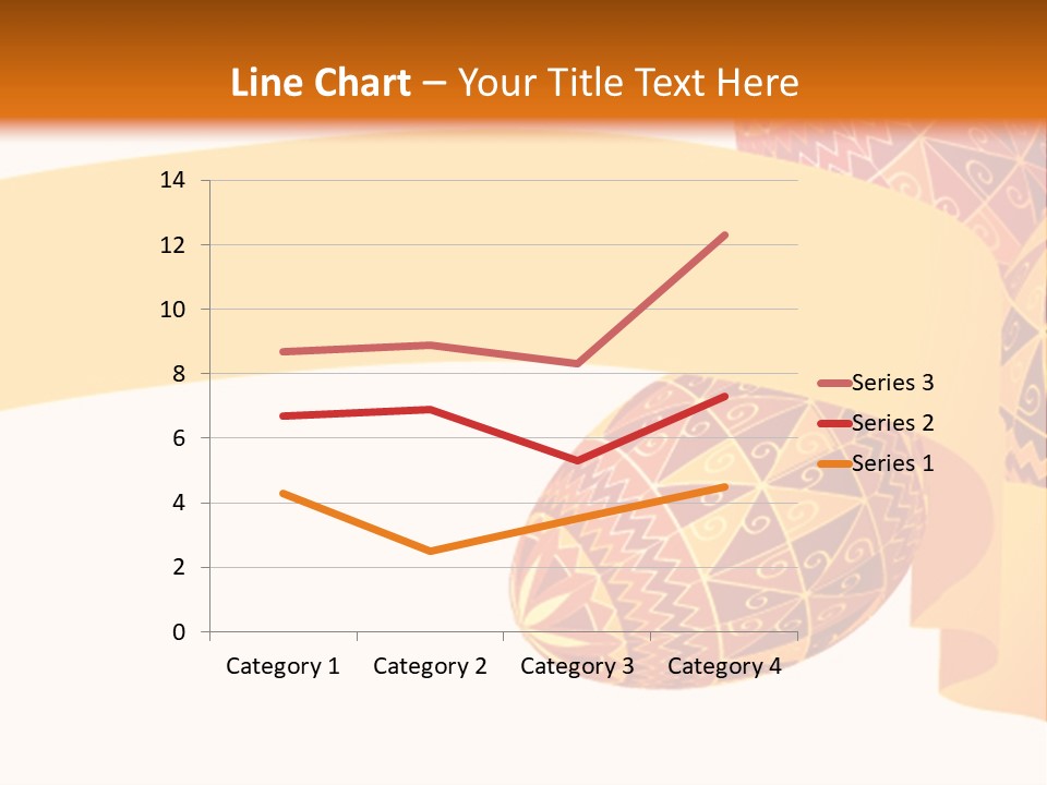 Red Yellow Ukraine PowerPoint Template