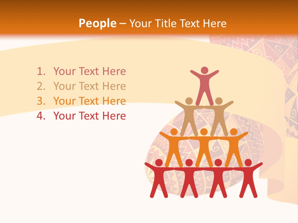 Red Yellow Ukraine PowerPoint Template