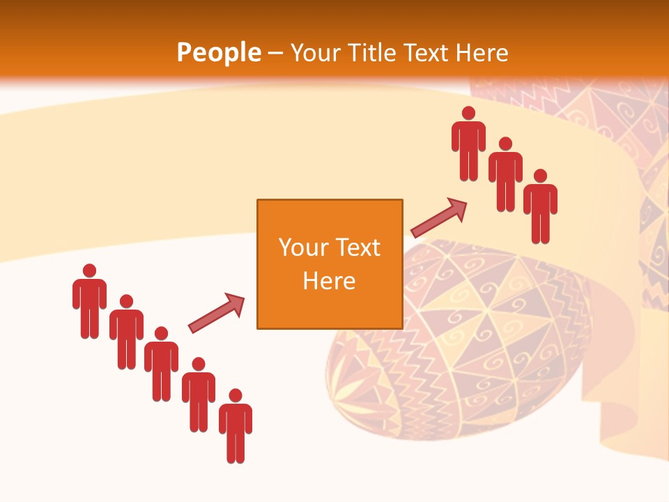 Red Yellow Ukraine PowerPoint Template