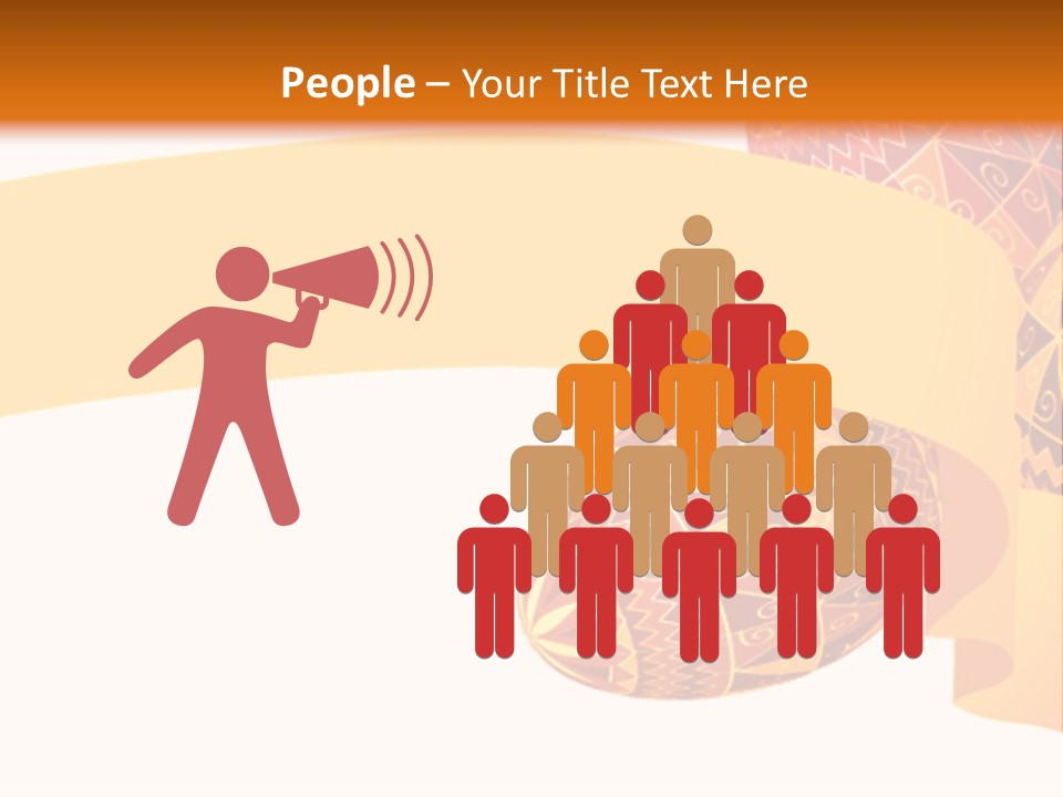 Red Yellow Ukraine PowerPoint Template