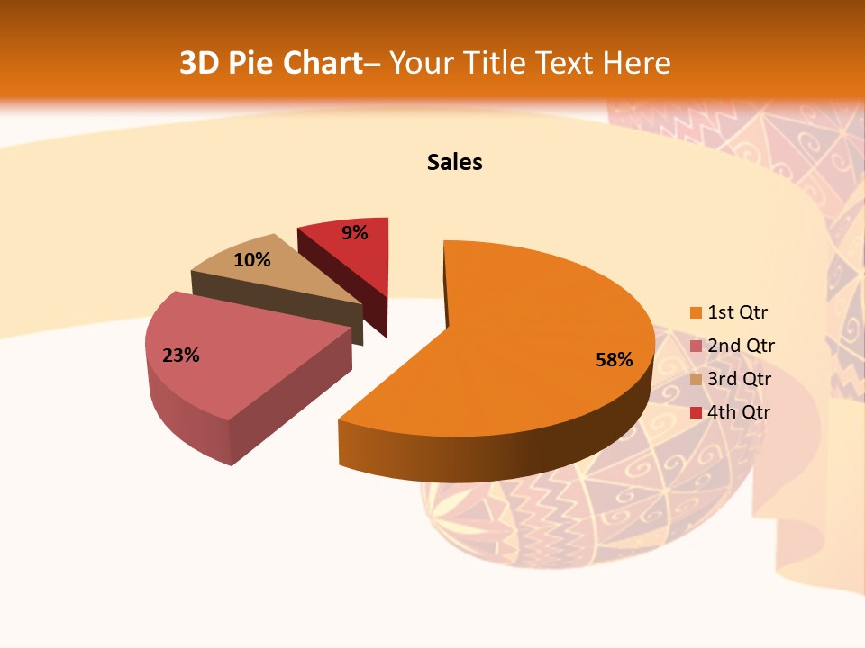 Red Yellow Ukraine PowerPoint Template