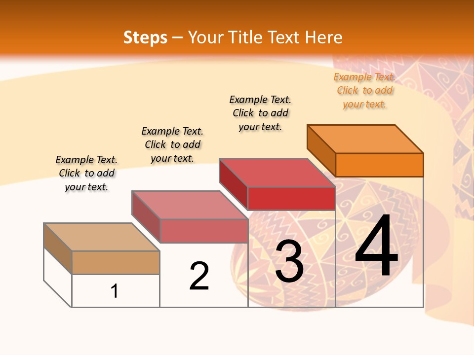Red Yellow Ukraine PowerPoint Template
