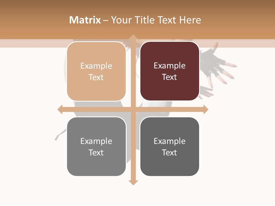 Young Jump Performance PowerPoint Template