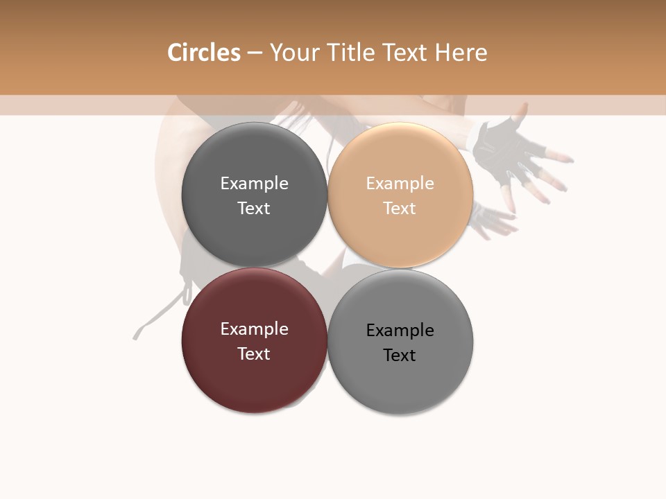 Young Jump Performance PowerPoint Template