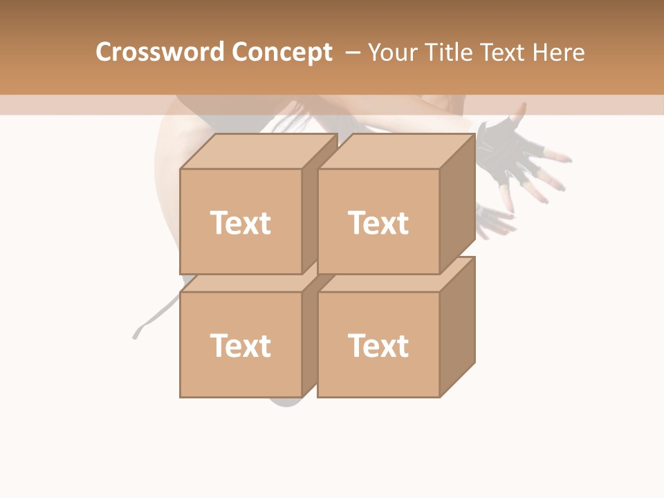 Young Jump Performance PowerPoint Template