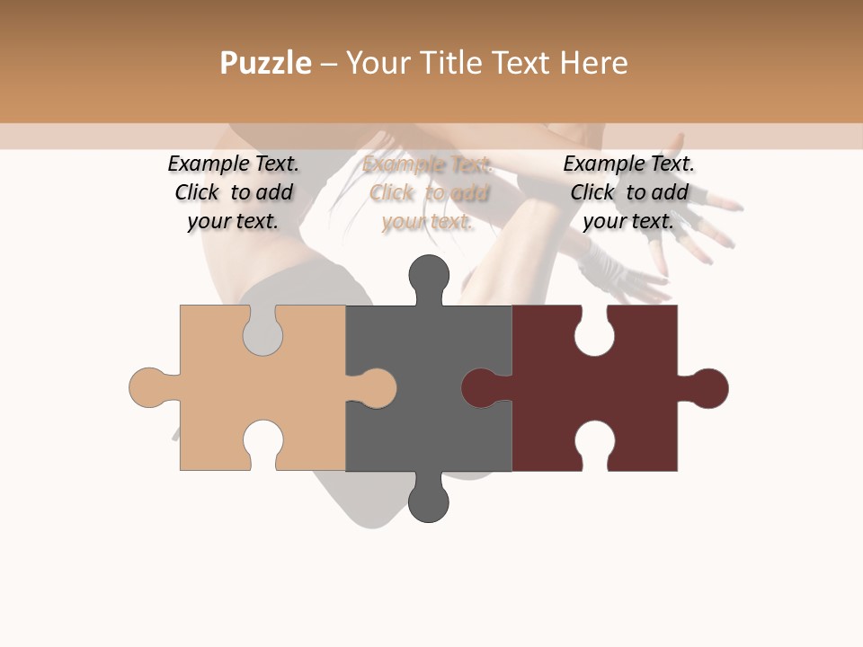 Young Jump Performance PowerPoint Template