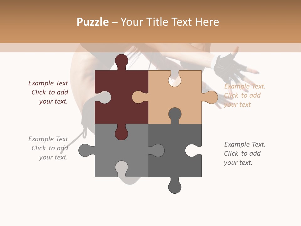 Young Jump Performance PowerPoint Template