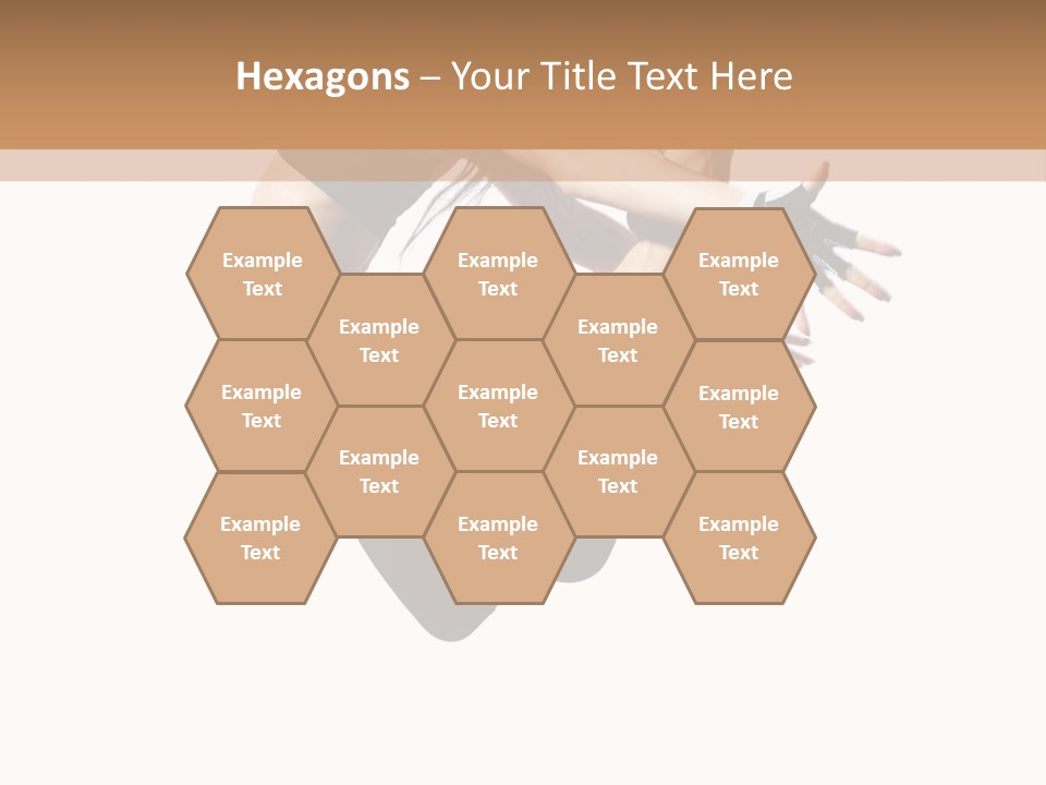 Young Jump Performance PowerPoint Template