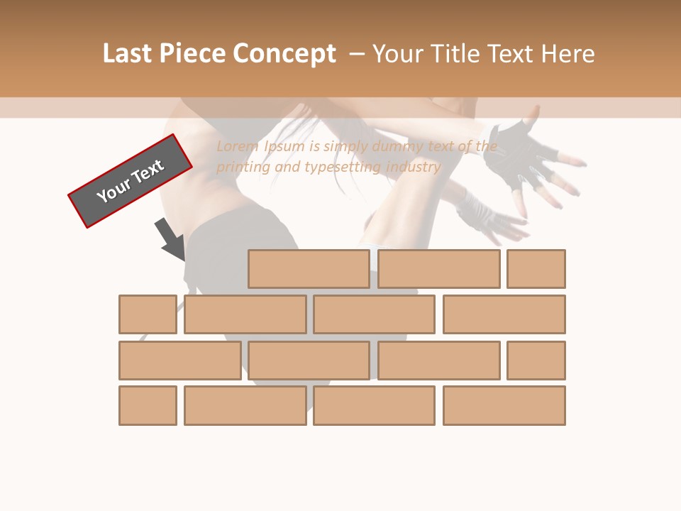 Young Jump Performance PowerPoint Template