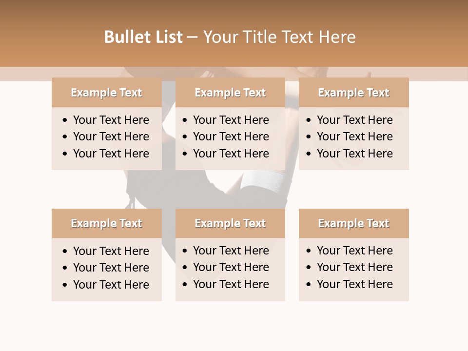 Young Jump Performance PowerPoint Template