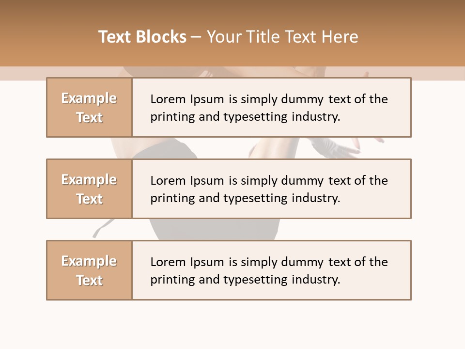 Young Jump Performance PowerPoint Template