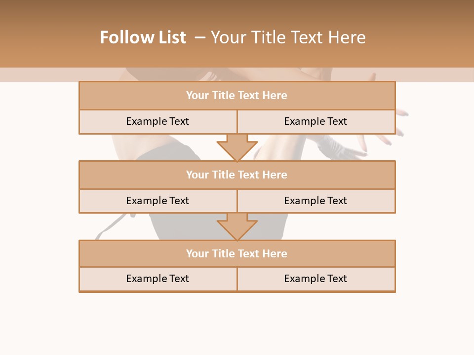 Young Jump Performance PowerPoint Template