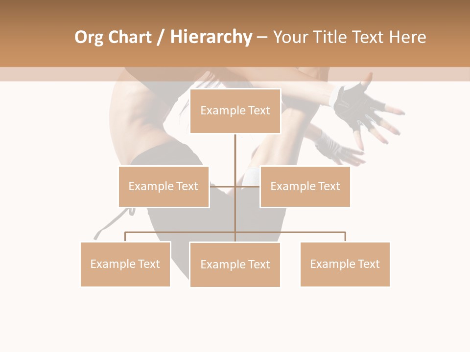 Young Jump Performance PowerPoint Template