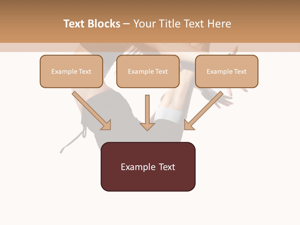 Young Jump Performance PowerPoint Template