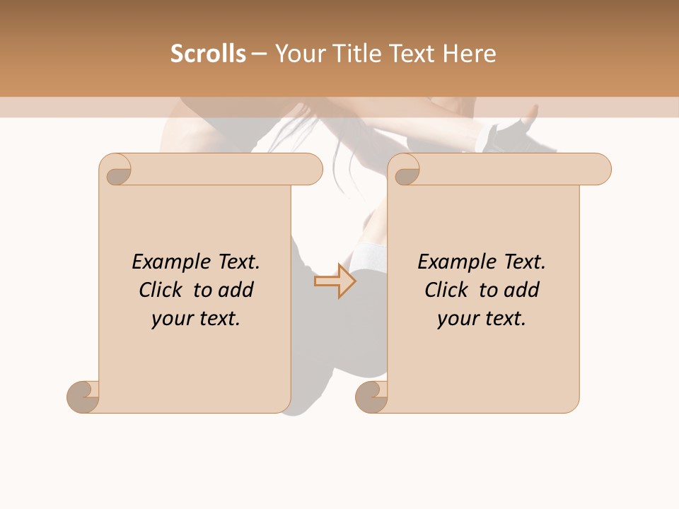 Young Jump Performance PowerPoint Template