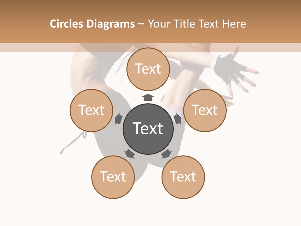 Young Jump Performance PowerPoint Template