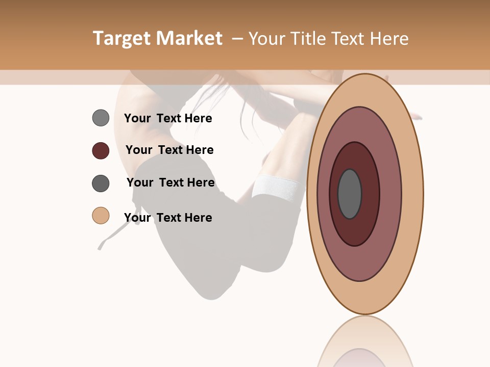 Young Jump Performance PowerPoint Template