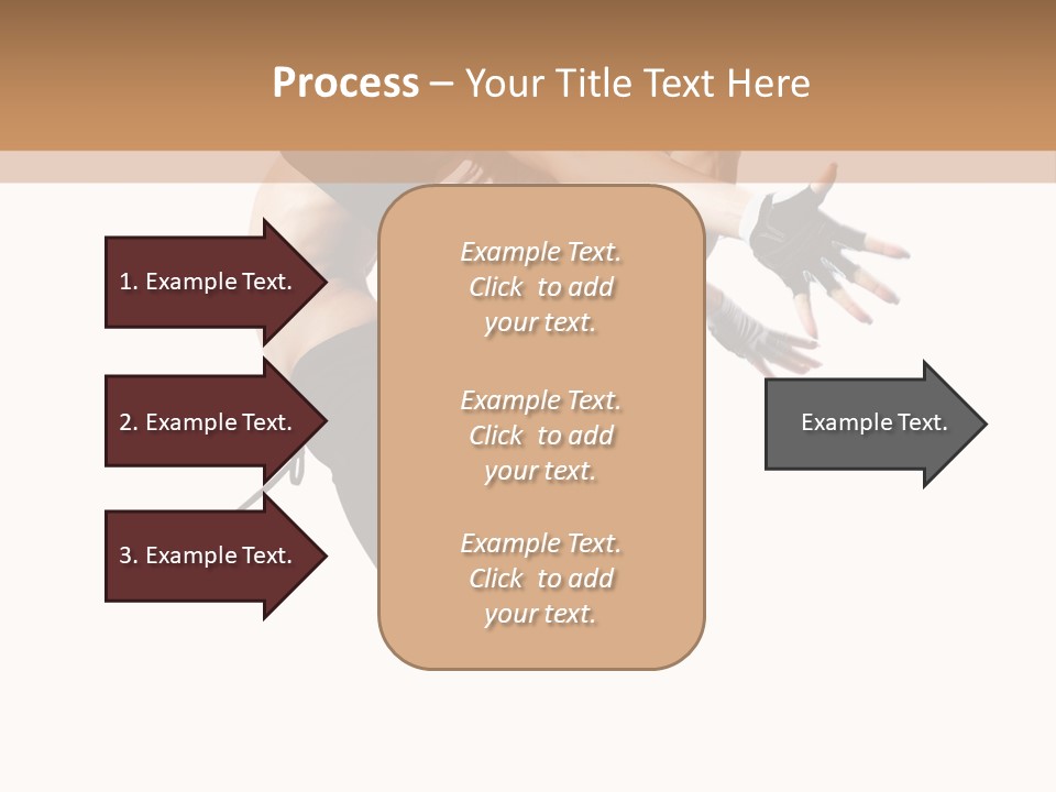 Young Jump Performance PowerPoint Template