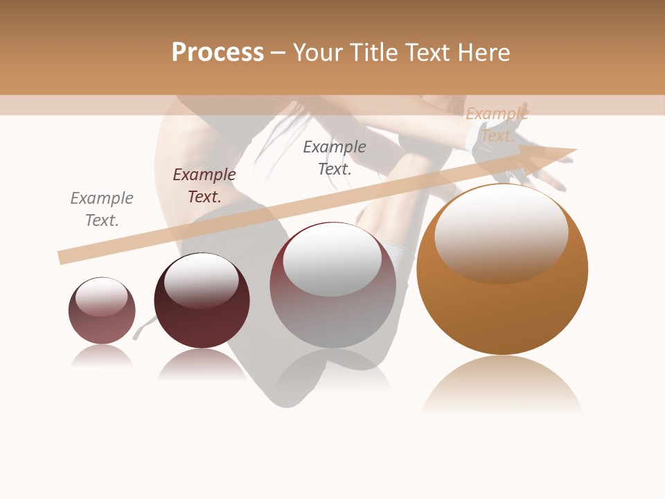 Young Jump Performance PowerPoint Template