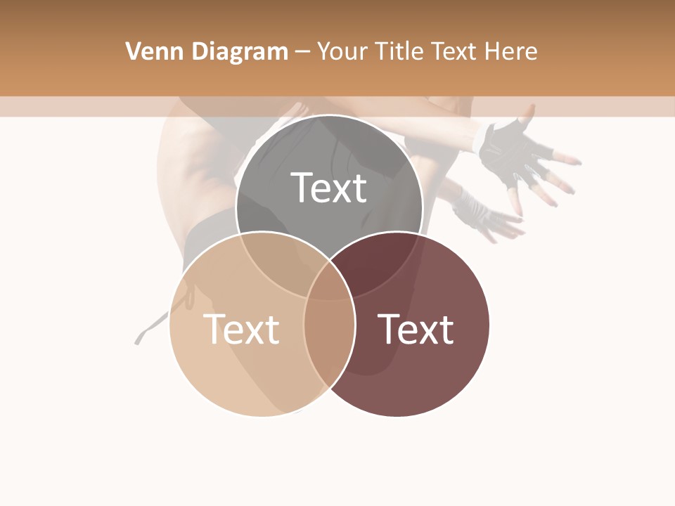 Young Jump Performance PowerPoint Template