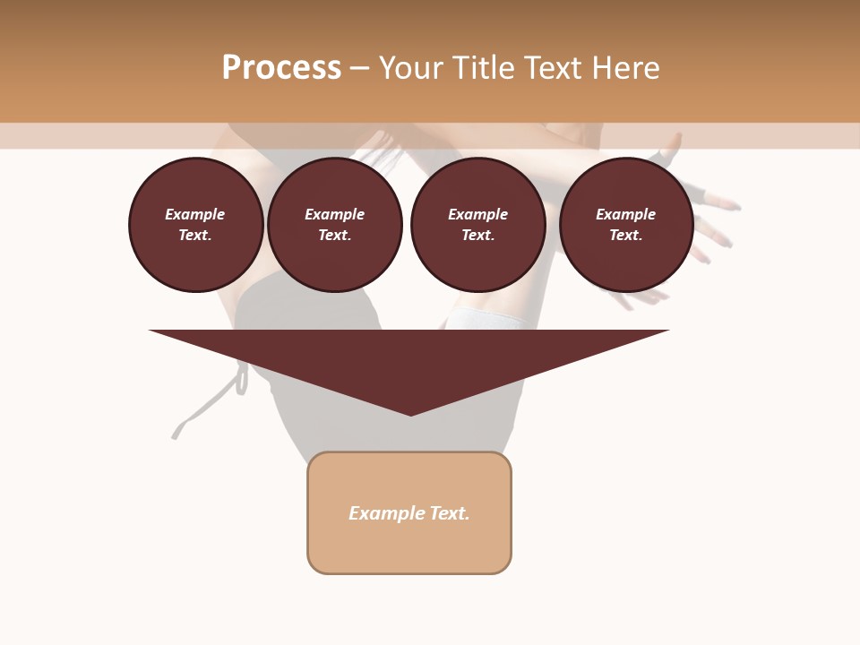 Young Jump Performance PowerPoint Template