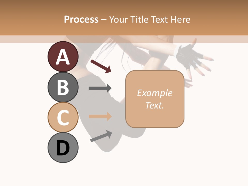 Young Jump Performance PowerPoint Template
