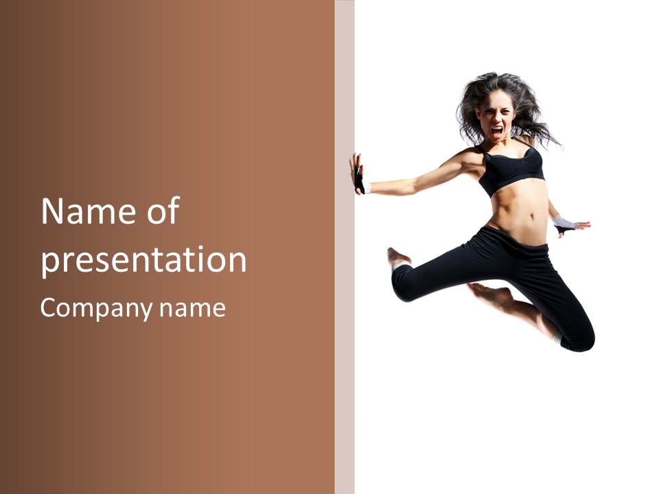 Performer Color Young PowerPoint Template