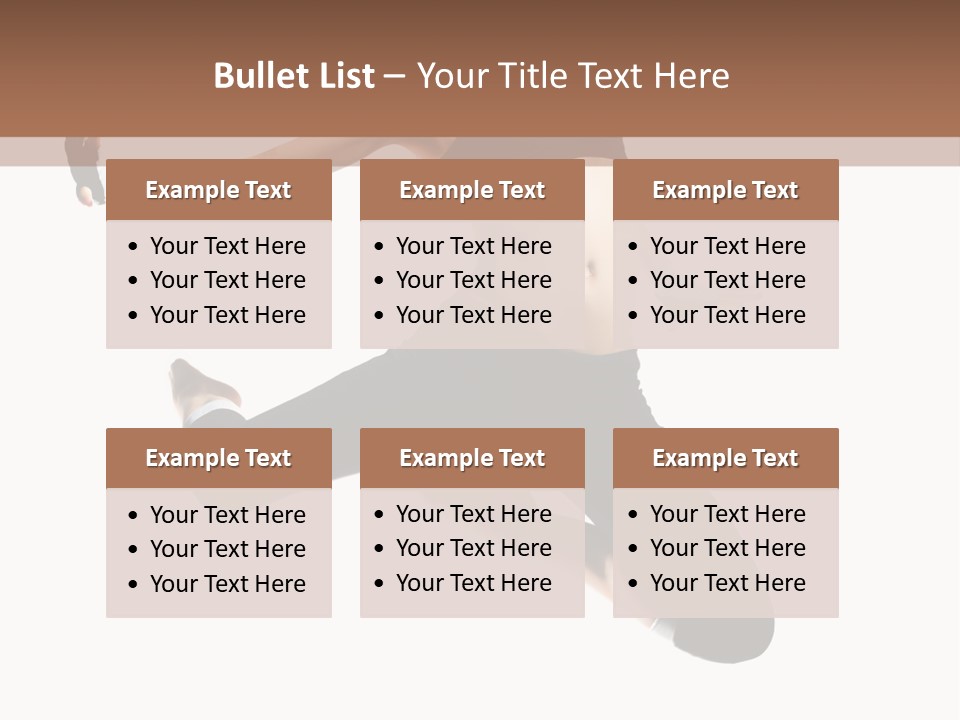 Performer Color Young PowerPoint Template