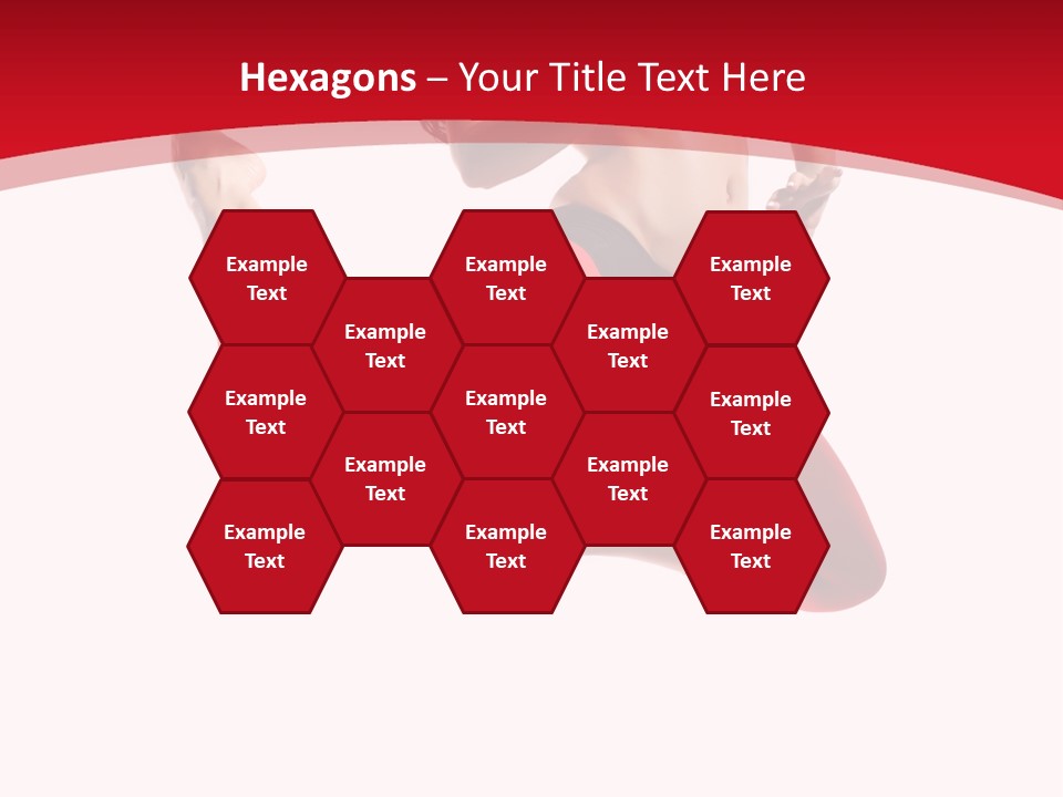 Isolated White Ice PowerPoint Template