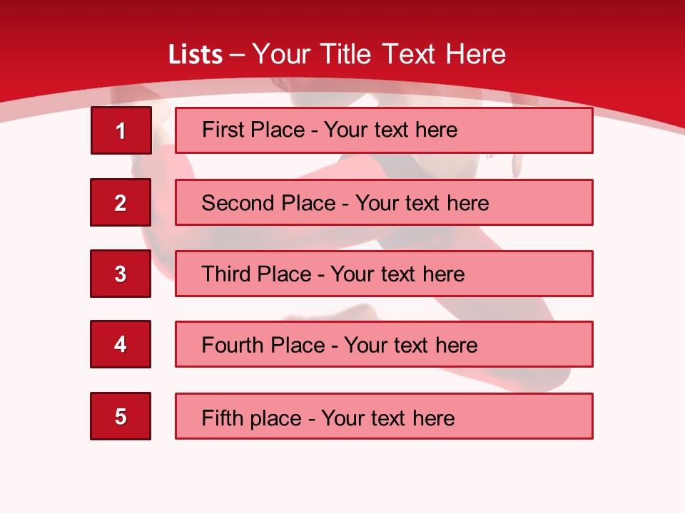Isolated White Ice PowerPoint Template