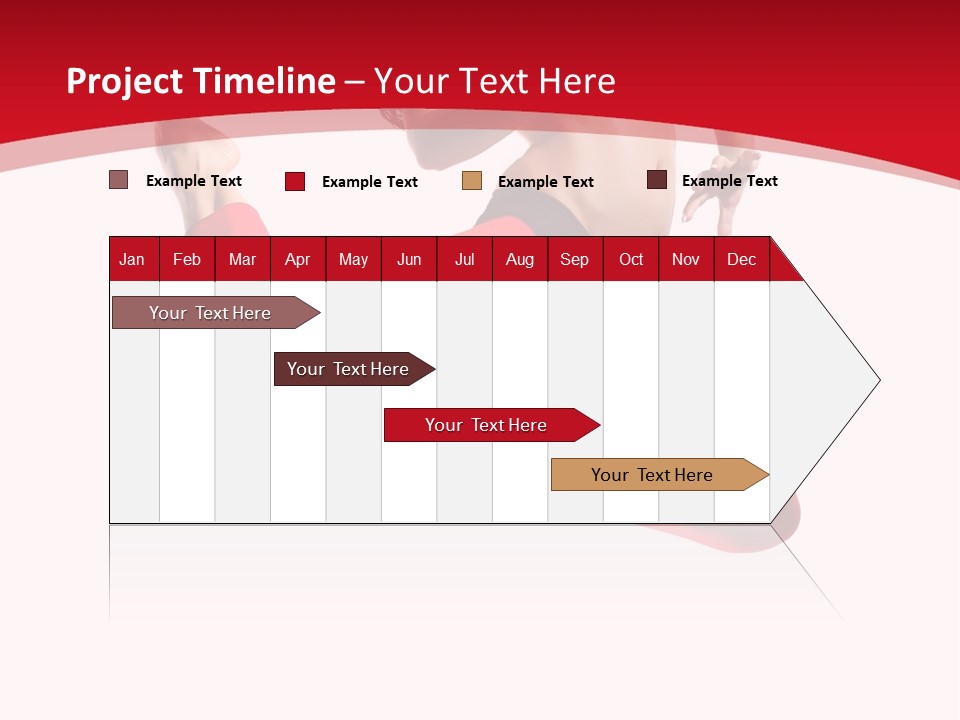 Isolated White Ice PowerPoint Template