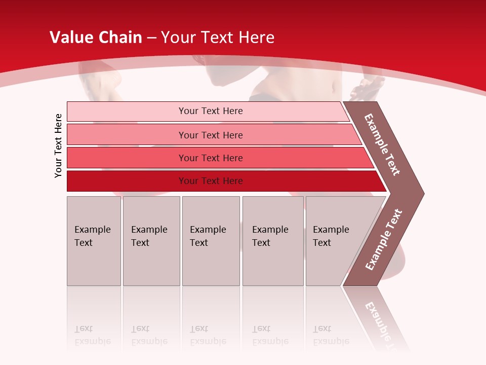 Isolated White Ice PowerPoint Template
