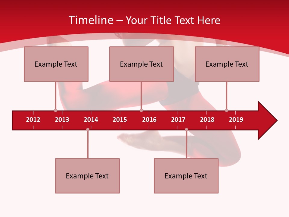 Isolated White Ice PowerPoint Template
