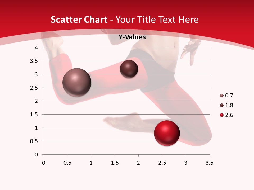 Isolated White Ice PowerPoint Template