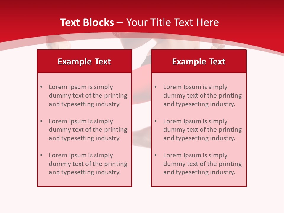 Isolated White Ice PowerPoint Template