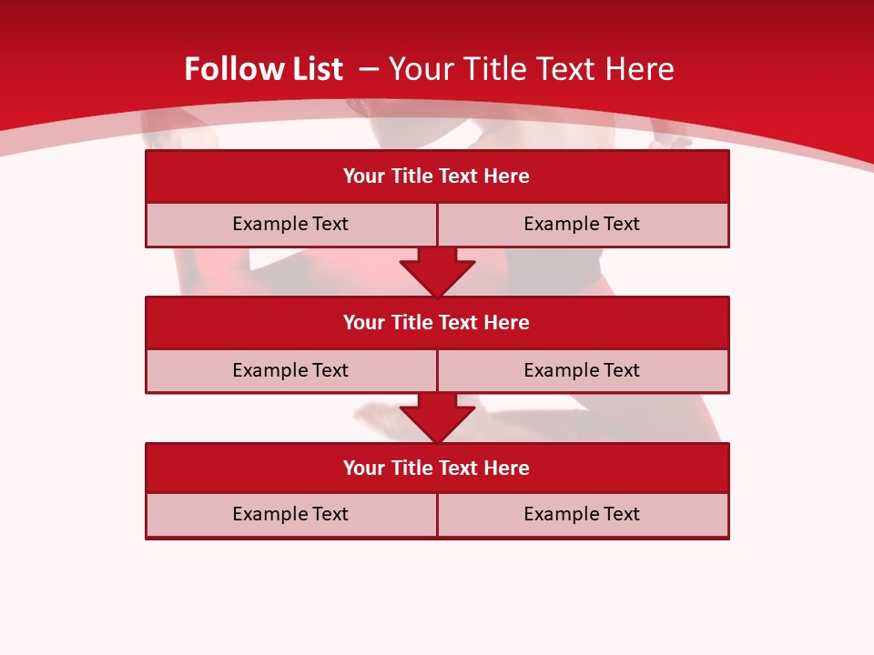 Isolated White Ice PowerPoint Template