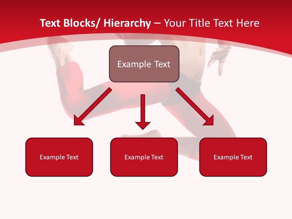 Isolated White Ice PowerPoint Template
